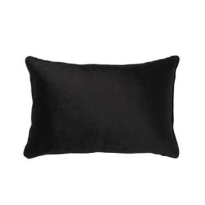 Roma Black Cushion Rectangle on white