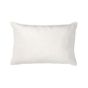 Roma Snow Cushion Rectangle on white