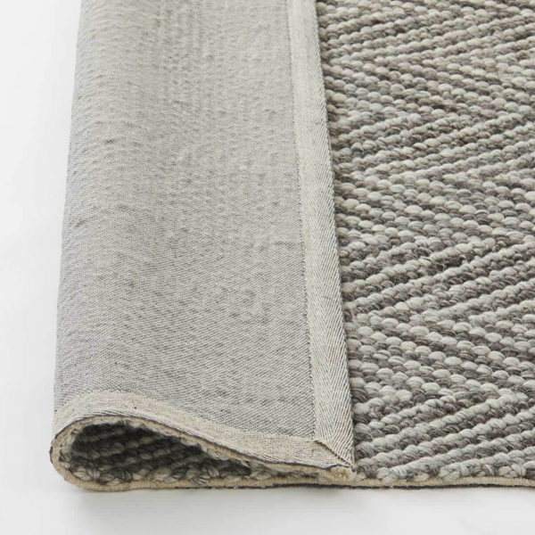 Close up Logan Feather Rug Tenille Dyer Interiors