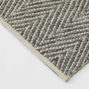 Close up Logan Feather Rug Tenille Dyer Interiors