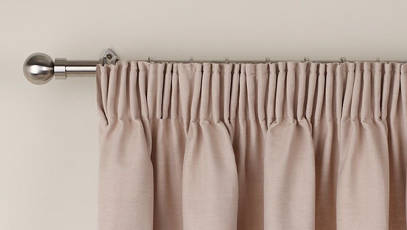 Single Pleat Curtain Header